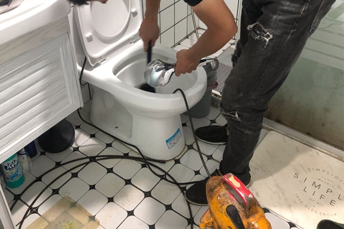 灵川疏通下水道