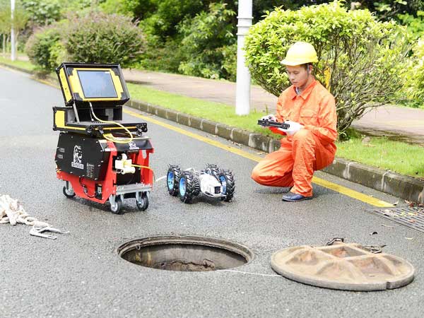 灵川管道机器人检测